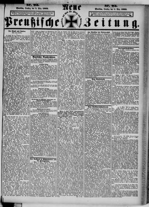 Neue preußische Zeitung vom 14.03.1882