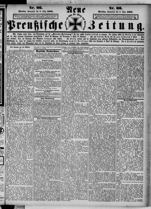 Neue preußische Zeitung vom 18.03.1882
