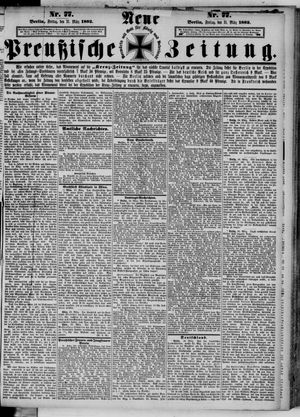 Neue preußische Zeitung vom 31.03.1882