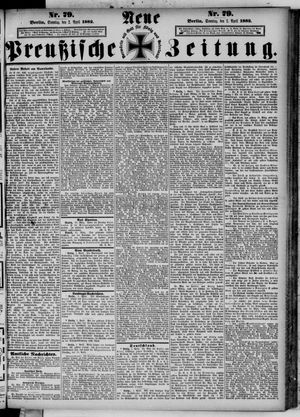 Neue preußische Zeitung vom 02.04.1882