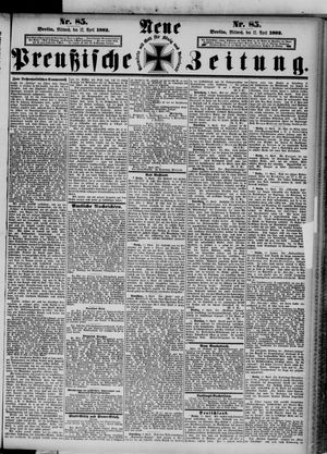 Neue preußische Zeitung vom 12.04.1882