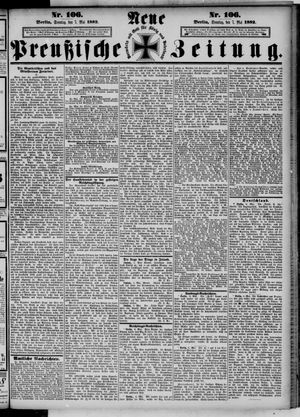Neue preußische Zeitung vom 07.05.1882