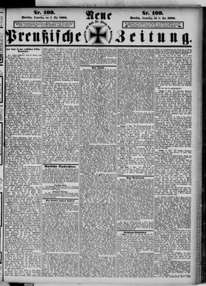 Neue preußische Zeitung vom 11.05.1882