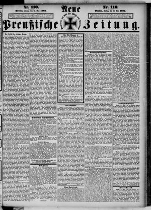 Neue preußische Zeitung vom 12.05.1882