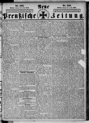 Neue preußische Zeitung vom 14.05.1882