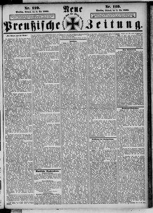 Neue preußische Zeitung vom 24.05.1882