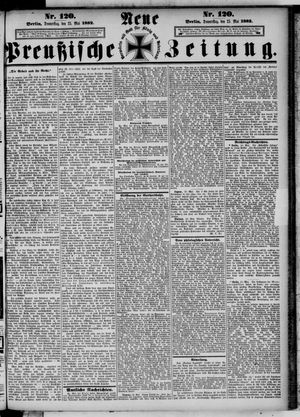 Neue preußische Zeitung vom 25.05.1882