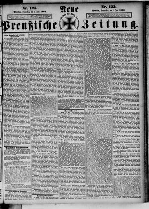 Neue preußische Zeitung vom 01.06.1882