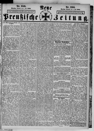 Neue preußische Zeitung vom 05.07.1882