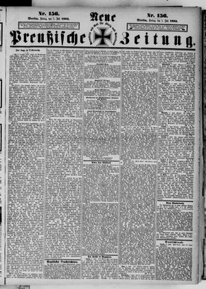 Neue preußische Zeitung vom 07.07.1882