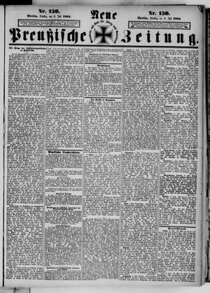 Neue preußische Zeitung vom 11.07.1882