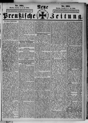 Neue preußische Zeitung on Jul 13, 1882