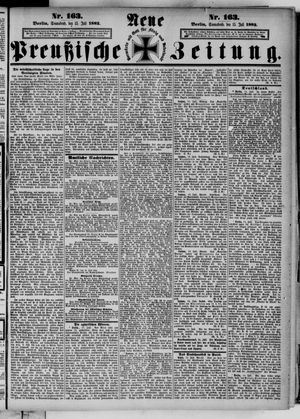 Neue preußische Zeitung vom 15.07.1882
