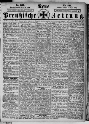 Neue preußische Zeitung vom 20.07.1882