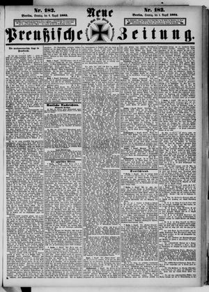 Neue preußische Zeitung vom 06.08.1882