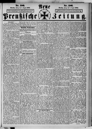 Neue preußische Zeitung vom 11.08.1882