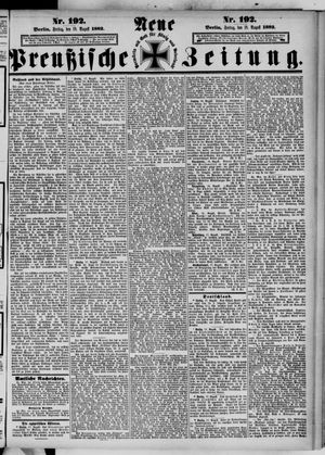 Neue preußische Zeitung vom 18.08.1882