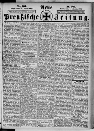 Neue preußische Zeitung vom 05.09.1882