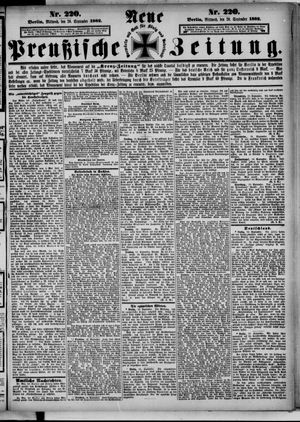 Neue preußische Zeitung vom 20.09.1882