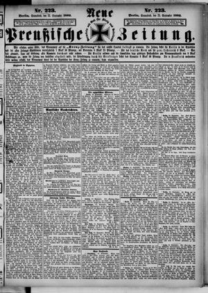 Neue preußische Zeitung vom 23.09.1882