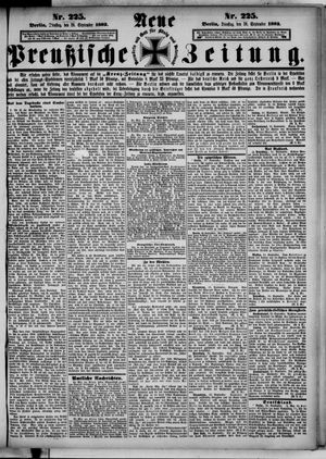 Neue preußische Zeitung vom 26.09.1882