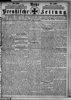 Neue preußische Zeitung vom 29.09.1882