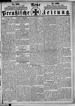 Neue preußische Zeitung vom 08.10.1882