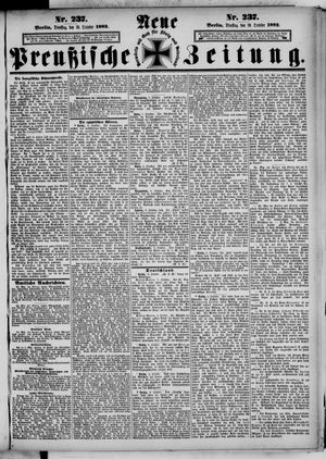 Neue preußische Zeitung vom 10.10.1882