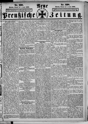 Neue preußische Zeitung vom 11.10.1882