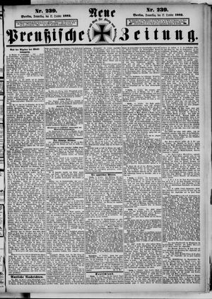 Neue preußische Zeitung vom 12.10.1882