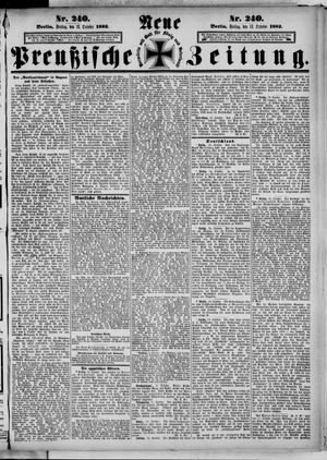 Neue preußische Zeitung vom 13.10.1882