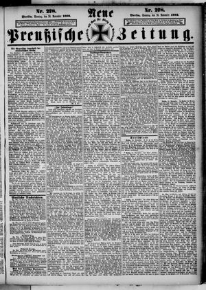 Neue preußische Zeitung on Nov 26, 1882