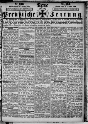 Neue preußische Zeitung vom 17.12.1882