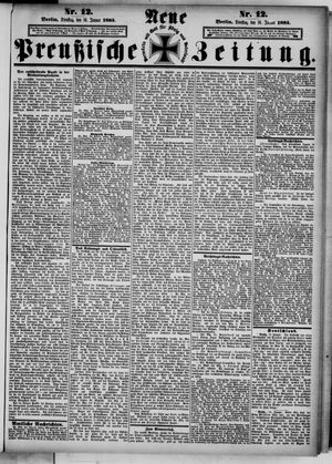 Neue preußische Zeitung vom 16.01.1883