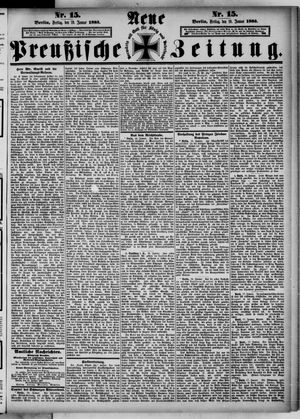 Neue preußische Zeitung vom 19.01.1883