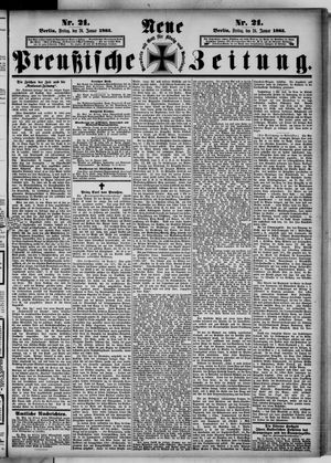 Neue preußische Zeitung vom 26.01.1883
