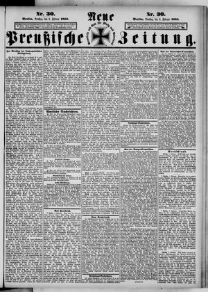 Neue preußische Zeitung vom 06.02.1883