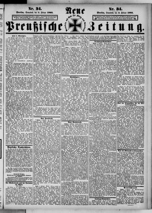 Neue preußische Zeitung vom 10.02.1883