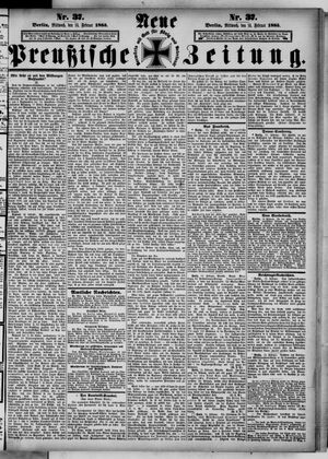 Neue preußische Zeitung vom 14.02.1883