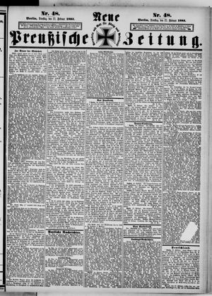 Neue preußische Zeitung on Feb 27, 1883