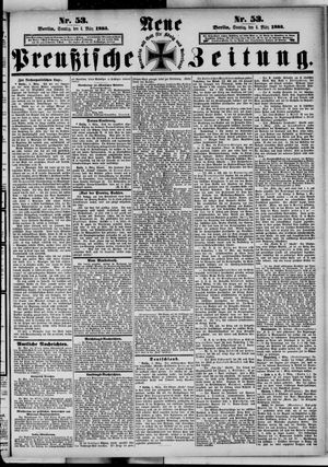 Neue preußische Zeitung vom 04.03.1883