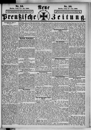Neue preußische Zeitung vom 06.03.1883