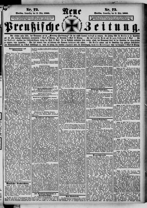 Neue preußische Zeitung vom 29.03.1883