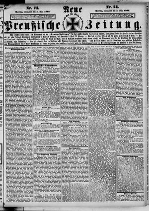 Neue preußische Zeitung vom 31.03.1883