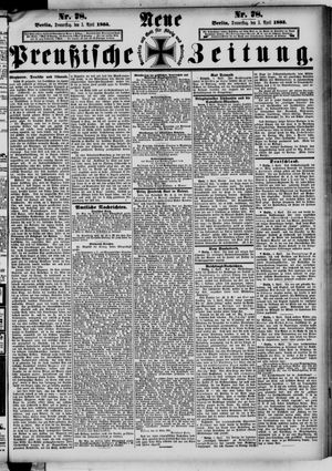 Neue preußische Zeitung vom 05.04.1883