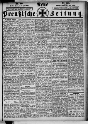 Neue preußische Zeitung vom 17.04.1883