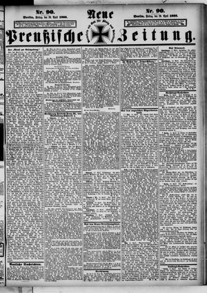 Neue preußische Zeitung vom 20.04.1883