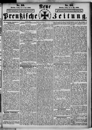 Neue preußische Zeitung vom 24.04.1883