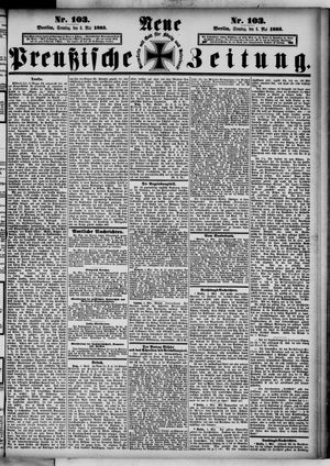 Neue preußische Zeitung vom 06.05.1883