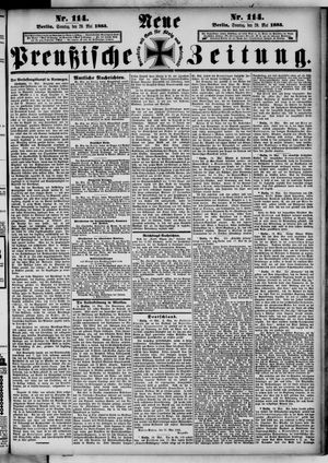 Neue preußische Zeitung vom 20.05.1883